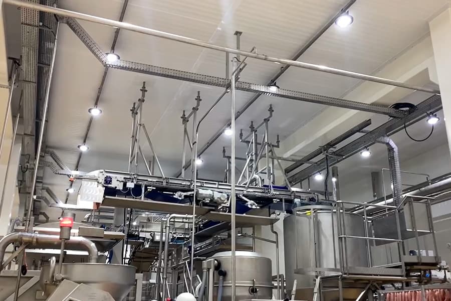 2022: Inauguração da fábrica de processados.