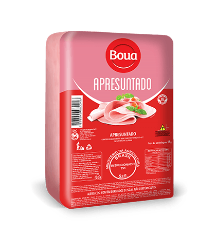 Apresuntado — embalagem 7,2 KG