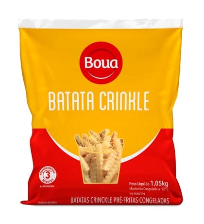 Batata Crinckle — embalagem 1,05 KG