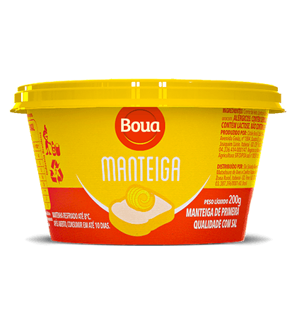 Manteiga — embalagem 200 G