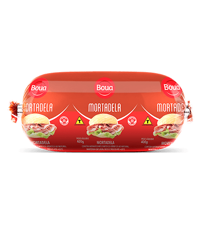 Mortadela — embalagem 400 G