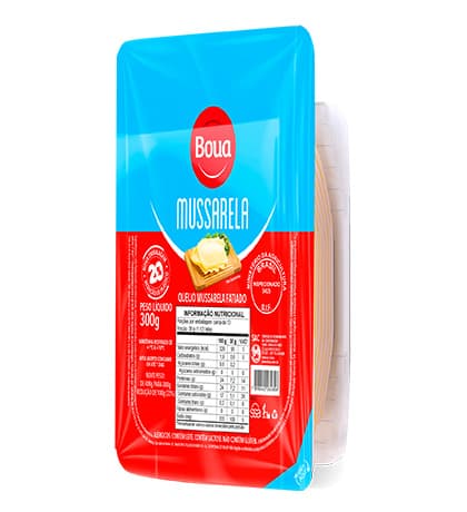 Mussarela — embalagem 300 G