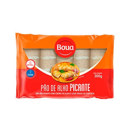 Pão de Alho — embalagem Picante
